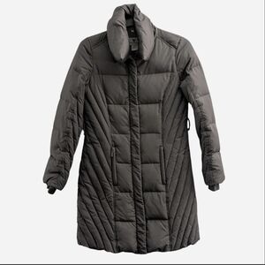 Women's Worthington Gray Down Feather Quilted Coat